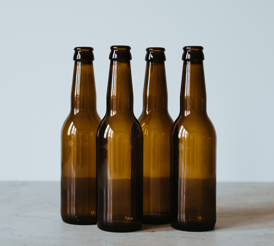 Flaskor long neck 12-pack (glas, 33 cl)
