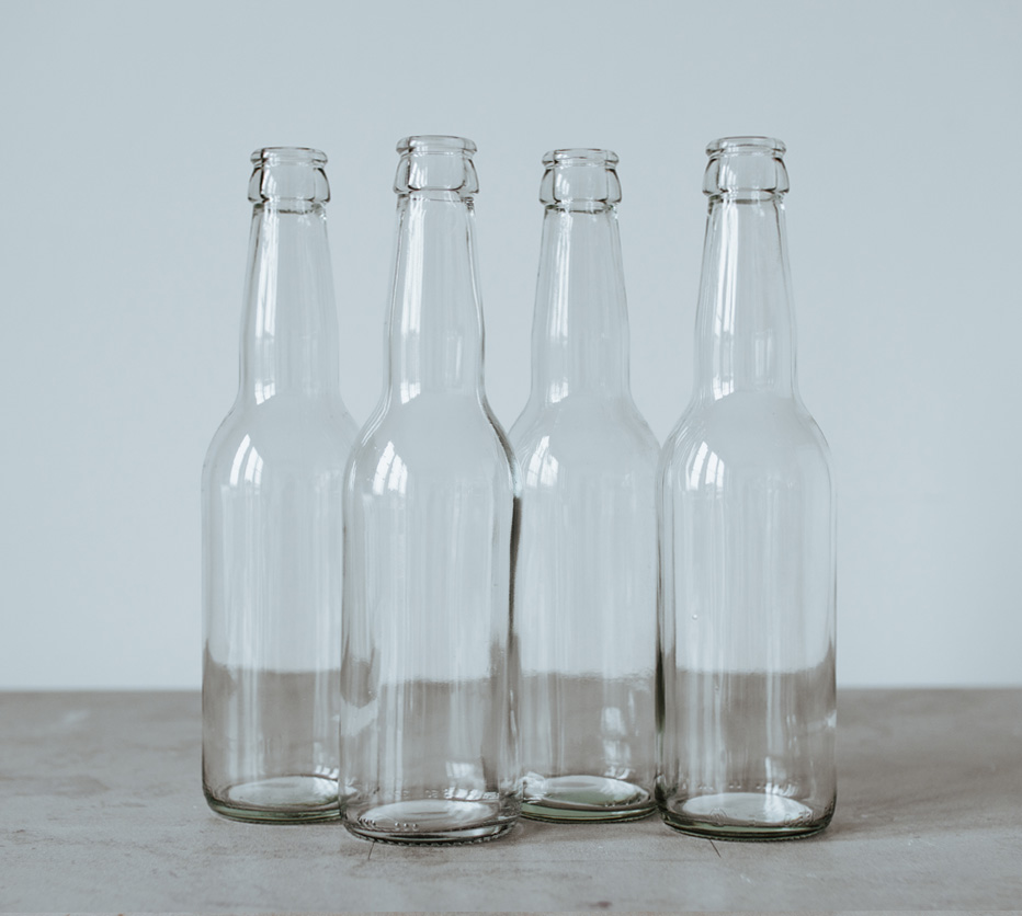 Flaskor long neck klarglas 12-pack (glas, 33 cl)