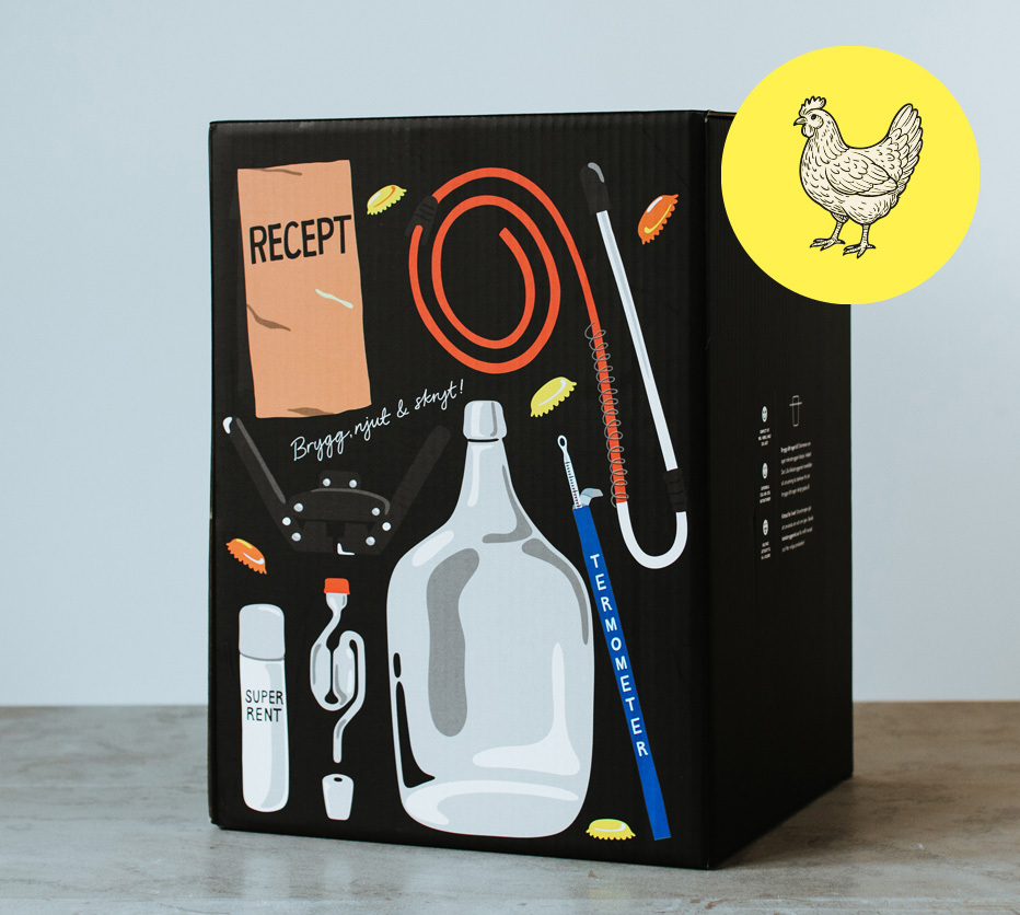 �ggstra ljus saison – �lbryggarkit (10 L)