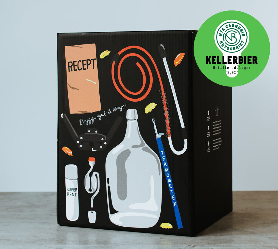 Kellerbier, Nya Carnegiebryggeriet - Bryggkit (10 Liter)