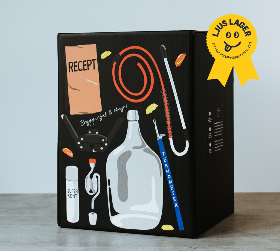 Klassisk Ljus Lager - lbryggarkit (10 Liter)