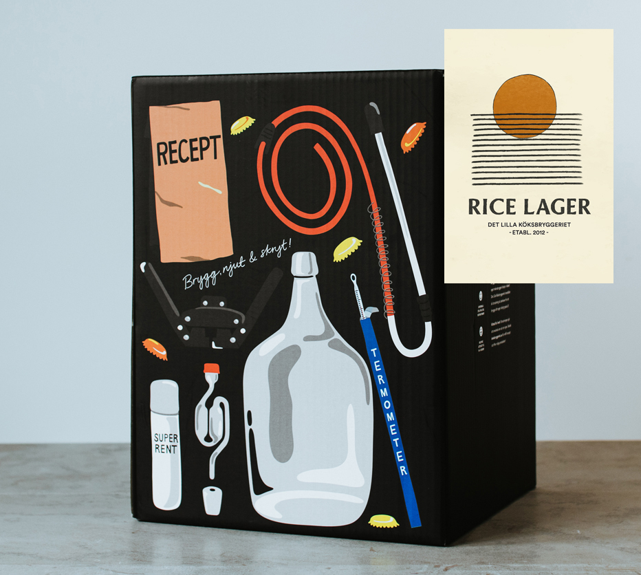 Rice lager – �lbryggarkit (10 L)