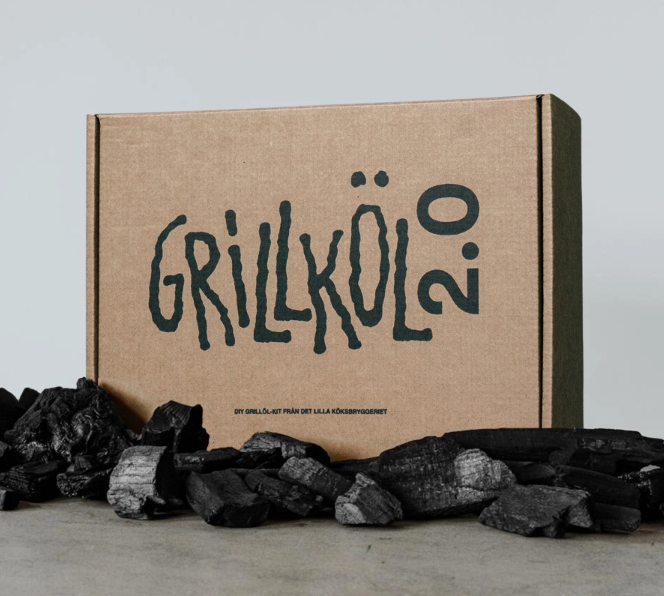 Grillk�l 2.0 - Modern Lager - Receptsats (4 liter) 