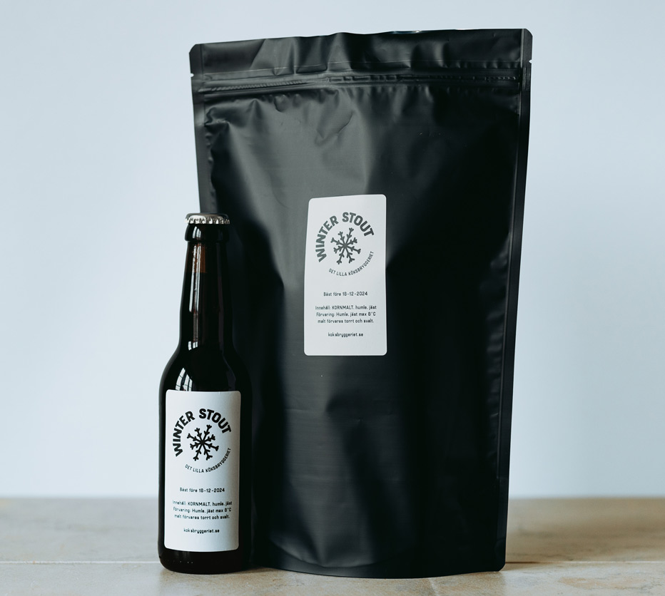 Jull - Winter stout - Receptsats (4 liter)