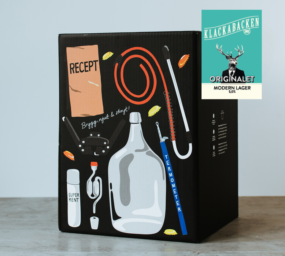 Klackabackens Modern Lager - �lbryggarkit (4 L)