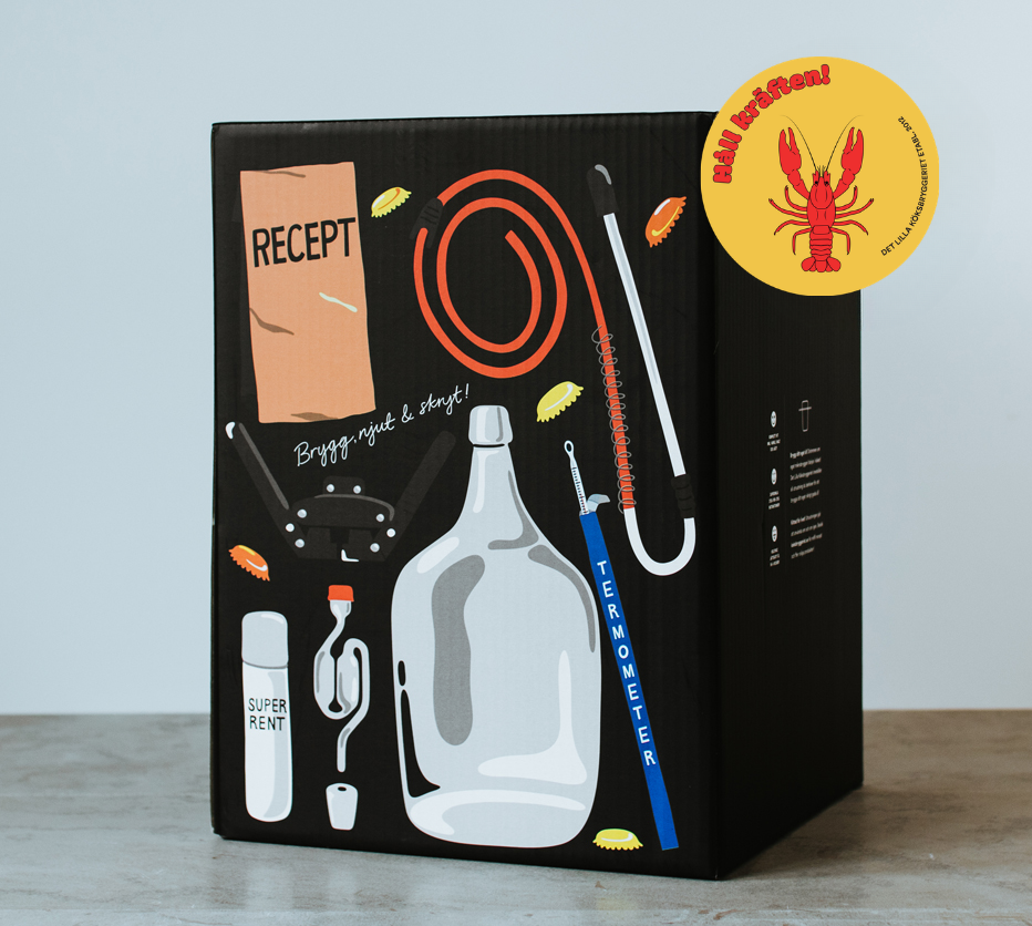 H�llkr�ften! - �lbryggarkit (4 L)