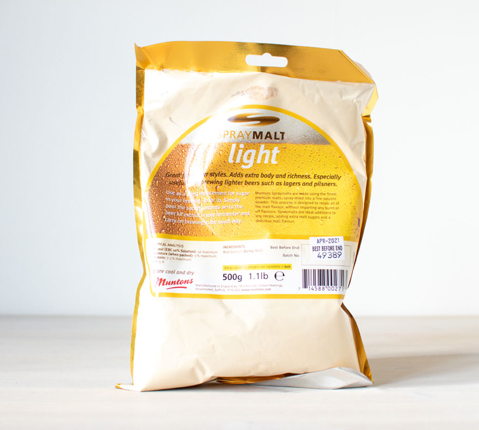 Spraymalt, light 500g