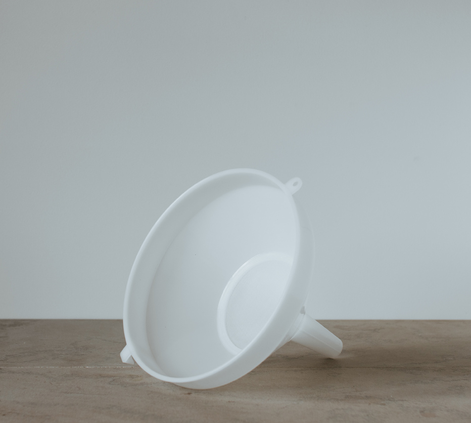 Tratt 21cm med filternt