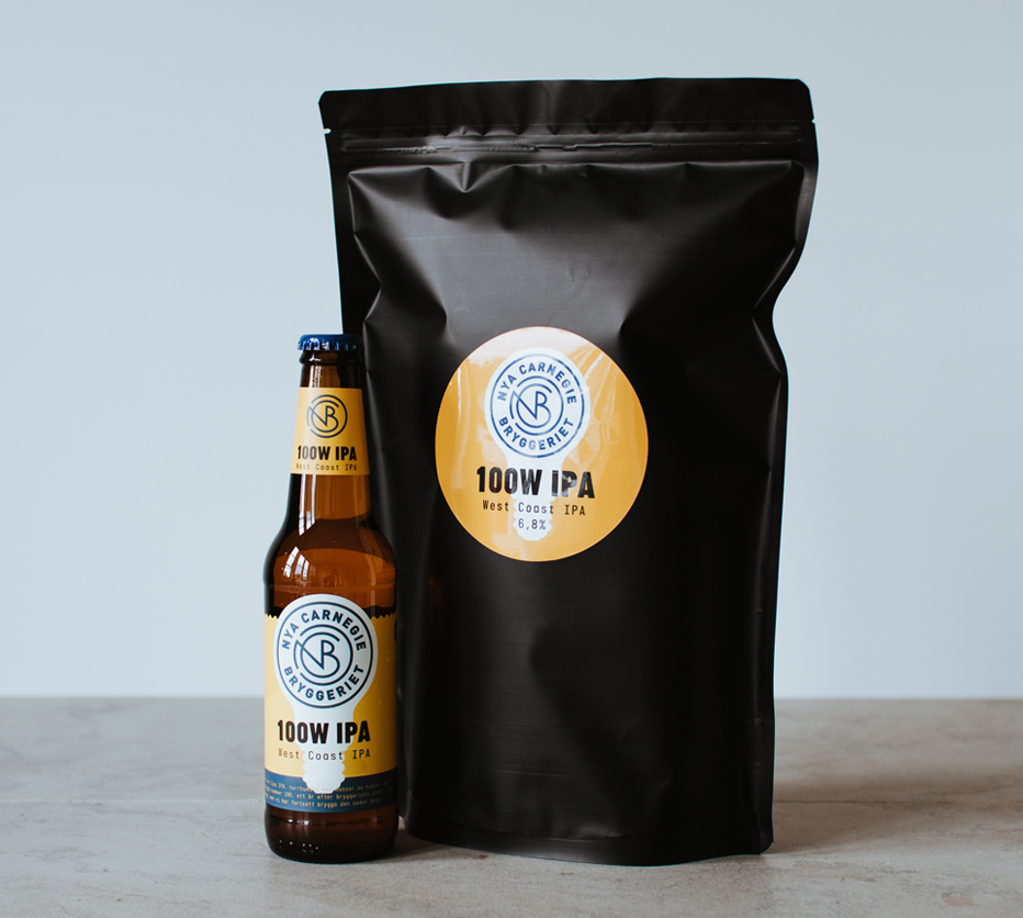 100W IPA, Nya Carnegiebryggeriet - Bryggkit 10-liter 100W IPA, Nya Carnegiebryggeriet - Bryggkit 10-liter