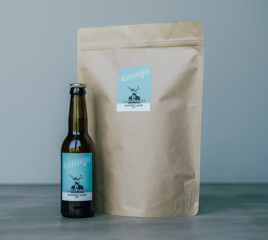 Klackabackens Lager - Ölbryggarkit (10 L) + Flaskor Klackabackens Lager - Ölbryggarkit (10 L) + Flaskor