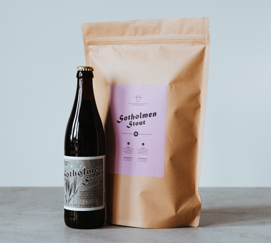 Nynäshamn, Sotholmen stout - Ölbryggningskit (10 Liter) Nynäshamn, Sotholmen stout - Ölbryggningskit (10 Liter)
