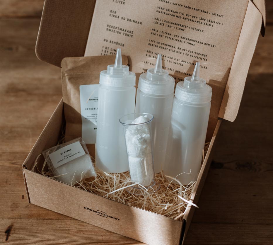 Tonic Syrup Kit 1L